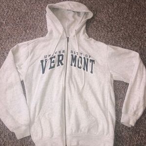 University of Vermont Logo Full Zip Hoodie